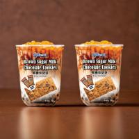 ราคา คุกกี้ช็อกโกแลตชิพ สูตรน้ำตาลทรายแดง 150g 1แถม1 Brown Sugar Milk Chocolate Chip Cookies (24351258484)