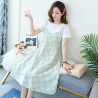 ราคา ชุดคลุมท้องแขนสั้นทรงหลวม ชุดคลุมท้องเรียบหรู ชุดคลุมท้องสีสันสดใส เนื้อผ้าใส่สบาย (23611175533)