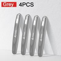 ราคา Mitsubishi Xpander Triton Lancer Outlander Asx Mirage Grandis Attrage Pajero แถบกันกระแทกกันรอยขีดข่วนสติกเกอร์ยางกันชนประตูรถยนต์ขอบตกแต่งปกป้องรถยนต์4ชิ้น (23342984198)