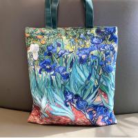 ราคา กระเป๋าผ้าใบ Van Gogh กระเป๋าสะพายไหล่ข้างเดียว กระเป๋าใส่ของ กระเป๋าช้อปปิ้ง กระเป๋าศิลปะ กระเป๋าศิลปะดอกไม้ กระเป๋าสะพายไหล่แบบอเนกประสงค์ (24786582515)