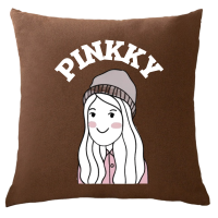 ราคา สกรีนข้อความ หมอนอิงใส่รูปได้ หมอนจัตุรัสสกรีนรูปตามสั่ง เติมชื่อได้ Name หมอนอิง Collection Minimal Girl (23020452811)