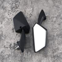 ราคา กระจกมองข้าง ninja ติดชิวหน้า pcx nmax ขายเป็นคู่ ทรงเดิม สีดำ สีเคฟล่า เลนส์ใส ไม่แตกง่าย (24719218300)