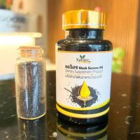 ราคา Nature Farm น้ำมันงาดำสกัดเย็น งาดำ น้ำมันงาดำ น้ำมันงา เซซามีน black sesame จำนวน 60 แคปซูล (23979490826)