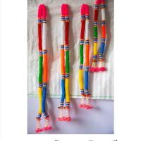 ราคา พวงมาลัย 7สี 7ศอก พวงมาลัยพลาสติก พวงมาลัย 7ศอก ยาว 3 5เมตร (4756220582)