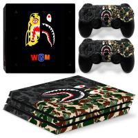 ราคา สติกเกอร์ตกแต่งเครื่องเกม PS4 pro สไตล์นีร์เมจิคอล เครื่องเต็มตัว ด้านข้าง เครื่องเล่นเกม วัสดุ PVC ทนทาน (24266119020)