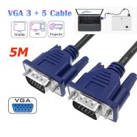 ราคา สาย VGA FULL HD 1080P สายต่อภาพ VGA 1 5M 3M 5M สายต่อจอ VGA Monitor สายต่อจอ Monitor สายต่อจอคอมพิวเตอร์ VGA CABLE MaleTo Male 15pin (24517428002)