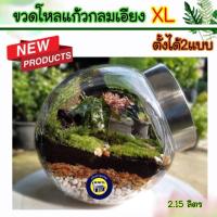 ราคา โหลแก้ว ทรงกลมเอียง xl ขนาดใหญ่ ขวดโหลแก้ว จัดสวน ถูกมาก 2 15 ลิตร ขวดโหลแก้ว โหลแก้วเปล่า ขวดแก้ว (13163799899)