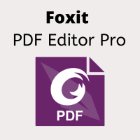 ราคา Foxit PDF Editor Pro v11 โปรแกรมจัดการเอกสาร PDF มีวีดีโอสอนการติดตั้ง (19963461885)