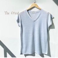 ราคา เสื้อยืดคอวี ผ้าสลาฟ อก 36 (14346021978)