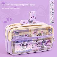 ราคา LVYIMAO การจัดส่ง 3 วัน กล่องใส่ปากกา ดีไซน์ Sanrio น่ารัก มี Melody Kuromi และ Cinnamoroll กล่องดินสอพร้อมสติ๊กเกอร์ เหมาะสำหรับนักเรียน กล่องเก็บเครื่องเขียน อุปกรณ์การเรียน เหมาะเป็นของขวัญสำหรับเด