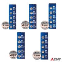 ราคา ถ่านกระดุม Mitsubishi CR2016 CR2025 CR2032 CR2430 CR2450 Lithium 3V แพค 5 ก้อน ของแท้ สามารถออกใบกำกับภาษีได้ (10574565062)