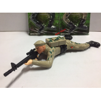 ราคา หุ่นทหาร คลานได้ มีเสียง ไฟ แถมถ่านพร้อมเล่น Crawling soldier (4874720733)