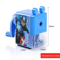 ราคา LVYIMAO Spiderman pencil sharpener Pencil sharpener Pencil sharpener Frozen Miki Elsa primary school students hand swivel pen (24729964164)