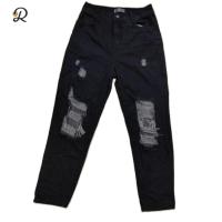 ราคา Relens กางเกงขายาว ผู้ชาย กางเกงยีนส์ ยีนส์แฟชั่น แต่งขาด ใส่เท่ห์ นำสมัย สีดำ เอว26 34 นิ้ว พร้อมส่ง (22603869958)