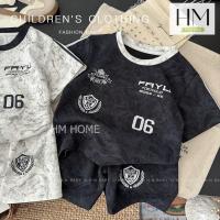 ราคา พร้อมส่ง ชุดโปโลเด็ก เสื้อแขนสั้นและกางเกงขาสั้น เสื้อผ้าเด็กผู้ชาย หล่อๆ เท่ๆ (24688483177)