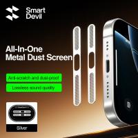 ราคา SmartDevil โทรศัพท์มือถือลำโพงป้องกันฝุ่นตาข่ายสำหรับ iPhone 16 Pro Max iPhone 15 Pro Max iPhone 17 Pro Max iPhone Air 14 Pro Max iPhone 13 Pro Max iPhone 12 Pro Max สติ๊กเกอร์โลหะตาข่ายดักฝุ่น (24919