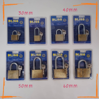ราคา กุญแจ BLISS กุญแจล็อคประตู แม่กุญแจ กุญแจล็อคบ้าน แม่กุญแจล็อค 30mm 40mm 50mm 60mm (15127800906)