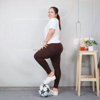 ราคา กางเกงเลคกิ้งสาวอวบ ผ้าสบาย ใส่สวย กระชับ ไม่อึดอัด ทรงสวยเข้ารูป ผ้าคอตตอนสแปนเด็กซ์ p8901 (24569185001)