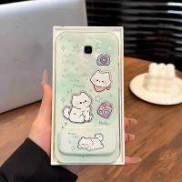 ราคา เคสสำหรับซัมซุง j7 prime j4 plus j6 plus j4 เคสศัพท์ซัมซุง j6 j7 pro เคสนุ่มซิลิโคนกันกระแทก ปกใส ดีไซน์ใหม่สวยงาม การ์ตูนแมวพร้อมที่วาง TKYYMZJ01 (24558062105)