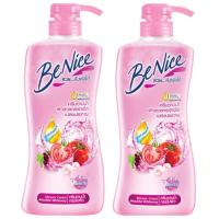 ราคา แพ็ค 2 ขวด BeNice บีไนซ์ 400 450ml ครีมอาบน้ำ หัวปั๊ม (23990541355)