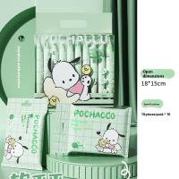 ราคา PaulWeekend Hello Kitty ผ้าเช็ดทำความสะอาดทารกแบบเปียกทำความสะอาดอย่างอ่อนโยนสำหรับมือและปาก (24807985267)