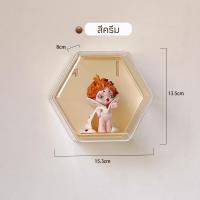ราคา กล่องเก็บของ กล่องใส่โมเดล ตู้โชว์ตุ๊กตา หกเหลี่ยม แบบติดผนัง ไม่ต้องเจาะ ทนฝุ่นและน้ำ เก็บรวบรวมโมเดล (24464429194)