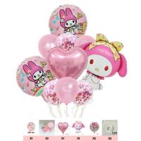 ราคา Sanrio คุโรมิ ลูกโป่งฟอยล์ ชุดลูกโป่ง วันเกิด HAPPY BIRTHDAY ลูกโป่งเซต ลูกโป่งวันเกิด สําหรับตกแต่งปาร์ตี้วันเกิด (24569032790)