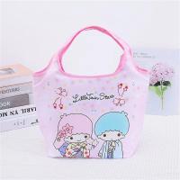 ราคา SANRIO กระเป๋าใส่ข้าวกลางวัน ซานริโอ สวัสดี คิตตี้ ทํานอง คุโรมิ นักเรียนการ์ตูนผ้าใบกล่องอาหารกลางวันกระเป๋าฉนวนกันความร้อนแช่เย็นกระ (24378348121)