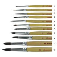 ราคา USP แท้ ถูกที่สุด แพ็ค10แท่ง สง่า มะยุระ พู่กัน ภู่กัน แบบกลม เบอร์0 6 แปรงระบายสี สีน้ำ สีอะคริลิค Paint Brush 10 (24529236747)