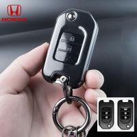 ราคา ปลอกกุญแจรถยนต์ แบบพับได้ สําหรับ HONDA เคสกุญแจรีโมทรถยนต์ honda JAZZ GK CIVIC FB เคสกุญแจรถยนต์ honda jazz (22806991019)