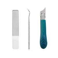 ราคา กรรไกรตัดเล็บสำหรับตัดร่องเล็บ กรรไกรตัดเฉียง คีมยาว ปากนก เครื่องมือทำเล็บเท้าปลายแหลม เล็บสีเทาขบแบบเยอรมัน เนื้ออักเสบยาว 甲沟炎专用斜口指甲剪套装 (24656217734)