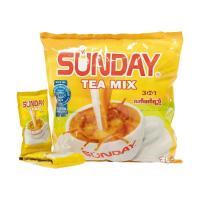 ราคา ชาพม่า sunday tea and coffee mix 3 in 1 กาแฟและชาสำเร็จรูปพร้อมชง ทานง่ายได้ทุกวัน 1 ถุงมี 30 ซอง (24859288970)
