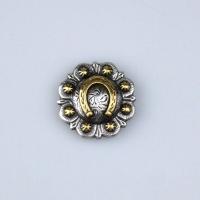 ราคา กระดุมหัวเข็มขัดแบบหัวม้าลาย DIY คลาสสิก กระดุมผลไม้ ตกแต่งกระเป๋า หิน โลหะผสมเงินโบราณ ลายดอกเดชา (23827379181)