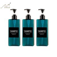 ราคา NALA 3ชิ้น500มล ขวดใส่สบู่สี่เหลี่ยมกันน้ำขวดเปล่าแบบเติมได้ขวดใส่สบู่ล้างมือโลชั่นเหลวแชมพู (24561358865)