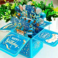 ราคา DomeDecor การ์ดอวยพรวันเกิดวันเกิดแบบป๊อปอัพ3D การ์ดอวยพรวันเกิดพร้อมซองโปสการ์ดอวยพรของขวัญปาร์ตี้ (24055269219)