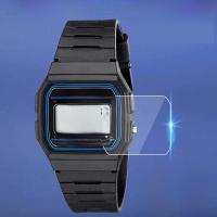 ราคา ฟิล์มป้องกันหน้าจอแบบสี่เหลี่ยมสำหรับนาฬิกา Casio F 105 F91W 1 F 94 F 84W Nano Soft Film A168 Square Watch B5600BL GMW B5000 (22467028162)