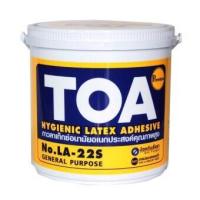 ราคา กาวลาเท็กซ์ TOA LA 22S ขนาด 1 8 กก กาวปูปาเก้ กาวติดไม้ กาวอเนกประสงค์ แกลลอน กาวลาเท็ก (10448480334)