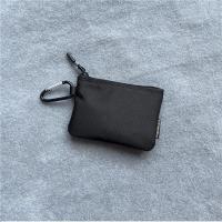 ราคา กระเป๋าใส่เหรียญแบบพกพาแบบยูนิเซ็กซ์พร้อมซิปกระเป๋าใส่เหรียญไนลอนเบาๆ กระเป๋าใส่กุญแจรถยนต์แบบพกพา (24889484106)