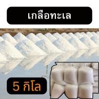 ราคา เกลือสมุทร เกลือเกล็ด เกลือทะเล ใช้หมักดอง ใช้ปรับสภาพผิวดิน ใช้ใส่บ่อปลา เกลือเม็ดใหญ่ เกลือบริสุทธิ์ไม่ขัดสี (24818234562)