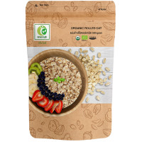 ราคา Green Life ข้าวโอ๊ตแผ่นออร์แกนิค Organic Rolled Oat 500g (24658183735)