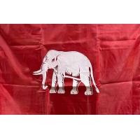 ราคา ธง ธงสะสม ธงราชนาวีไทย ธงชาติไทย ธงโบราณ ผ้าร่ม สยาม ช้าง ช้างเผือก ช้างทรงเครื่อง ช้างในจักร จักร ริ้วแดง แดง เบอร์ 6 8 (24009503206)