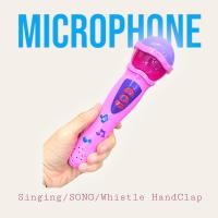 ราคา Microphone ไมโครโฟนเด็ก ไมค์ลอยเด็ก ไมโครโฟนของเล่น มีเพลง มีเสียงตบมือ VR 162 1 (18839670744)