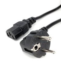 ราคา สายไฟ EU ยูโร IEC C13 สายไฟ AC 1 2m 1 5m 1 8m 3 0 75 มม สําหรับ PC คอมพิวเตอร์ PSU antminer เครื่องพิมพ์ LG TV (23304277566)