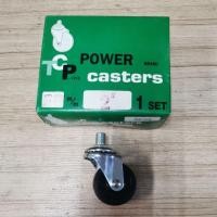 ราคา ล้อยางสกรู ล้อยาง ลูกล้อ ขนาด 2 นิ้ว 4 ตัว ชุด (20126059235)