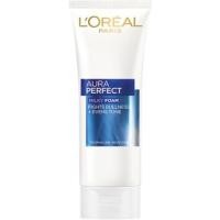 ราคา Loreal ลอรีอัล ออร่า เพอร์เฟ็คท์ มิลค์กี้ โฟม รีไวทัลลิฟท์ มิลกี้ เคลนซิ่ง โฟม ไฮเดรติ้ง เจล คลีนเซอร์ 100มล (16967639286)