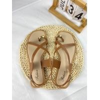 ราคา รองเท้าแตะส้นแบนแบบรัดส้นผู้หญิง ดีไซน์เรียบหรู สีพาสเทล มีให้เลือก3สี ไซส์ 36 41 (24858072993)