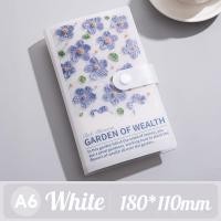 ราคา Crystal สมุดออมเงิน ลายดอกไม้ 50 หน้า กระปุกออมสิน 100 โน๊ต ที่เก็บเงินสดและบิล แฟ้มใส่เงิน สมุดสะสมธนบัตร Savings Book (24749214026)