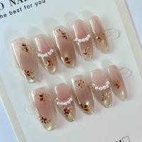 ราคา ไซต์ XS ส่งเร็วเล็บปลอม งานทำมือ ตกแต่งอะไหล่ เล็บเจลแท้ (25031355894)