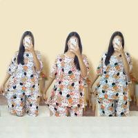 ราคา ชุดนอนกางเกงไซต์ใหญ่ ฟรีไซส์จัมโบ้ ชุดนอนคนอ้วน (24687000605)