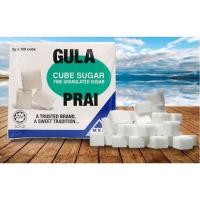 ราคา น้ำตาลก้อน น้ำตาลทรายละเอียด 500 g Gula Prai Sugar Cube Kiub Gula 5g x 100 cube ready to ship พร้อมส่ง (12841978831)